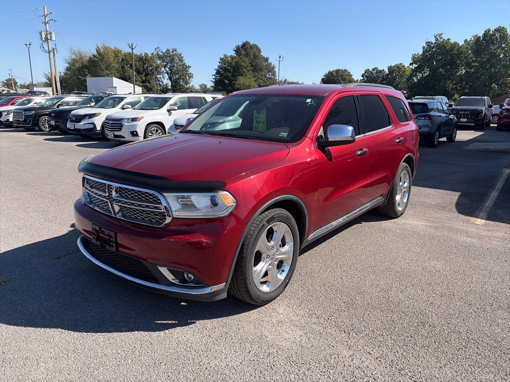 Used 2015 Dodge Durango SXT Plus with VIN 1C4RDHAG1FC771337 for sale in Sikeston, MO